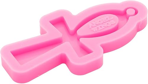 Miniatura 5 de Molde de llavero de resina con forma de cruz súper brillante, resina epoxi, moldes de silicona, moldes de manualidades de resina, moldes para