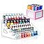 8 Cube Organizer Plank - Crèmewit Opbergrek - Trapvormige Boekenkast