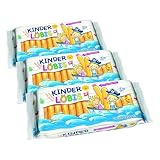 Kinder Löbis, Löffelbiskuits ohne Zuckerkruste, leckere Kinderkekse, Doppelpack 200g (2 x 100g) (Packung mit 3)