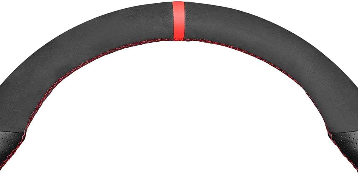 MEWANT Steering Wheel Cover for Mercedes-Benz A-Class 2018 2019 / B-Class 2019 / C-Class 2019 / E-Class 2019 / CLS-Class 2018 2019 / GLE-Class 2020 / EQC 2020 / C-Class Steering Wheel Cover