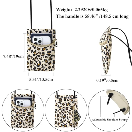 Image of Small Crossbody Women Cell Phone Purse Wallet Bag With Shoulder Strap