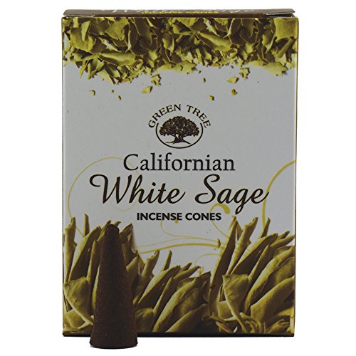 Green Tree Encens White Sage - Sauge Blanche - Cônes