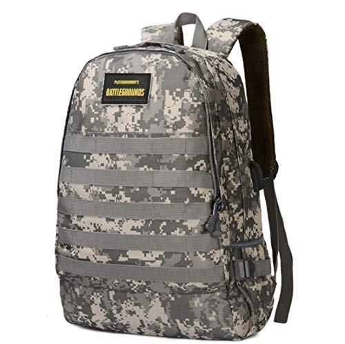 Omeny Mochila para Estudiante, Negocios, Bolsa de Ordenador, Mochila de Viaje Grande, Mochila para computadora portátil Impermeable, Color Gris, tamaño 30 * 15 * 45cm