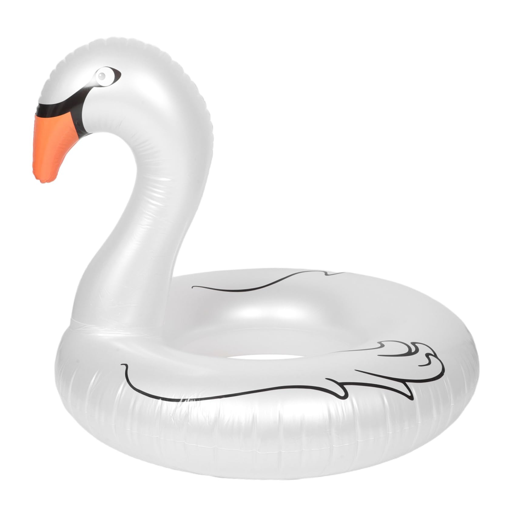 HEMOTON Inflatable Pool Float for Adults Cute Water Ring for Pool Parties Beach Lake Fun Soft Safe Design for Summer