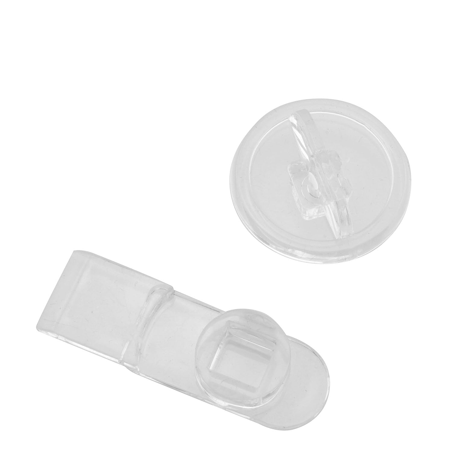 JCBIZ 6PCS Transparent Jewelry Box Latch Buckle Acrylic Hasp Buckles Mini Hinge Hasp Clear Hinge Latch Hasp Lock for Doors Jewelry Box Mini Cabinet