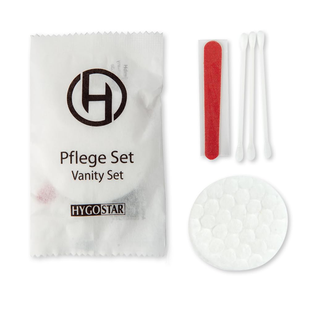 FRANZ MENSCH Hygostar Kosmetik-Set, Standard, weiß-rot, 7cm, 6cm