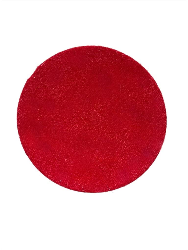 6 Pezzi Dischi In Feltro Di Lana Per Smerigliatrice Angolare - 125mm X 22mm - Per Lucidare Metallo, Legno E Vetro - Foto 4