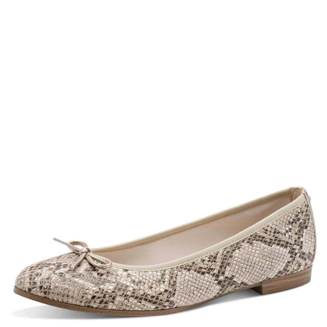 Tamaris Women's ballerina flat beige 5 UK