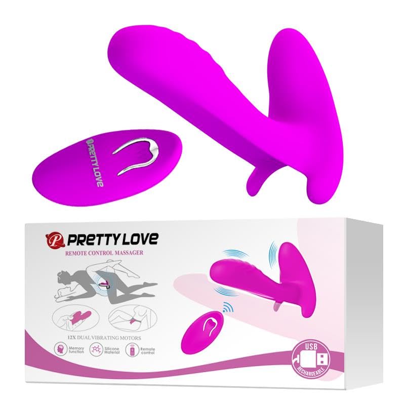 Pretty Love Masseur télécommandé Rose Ø2,2x10 cm