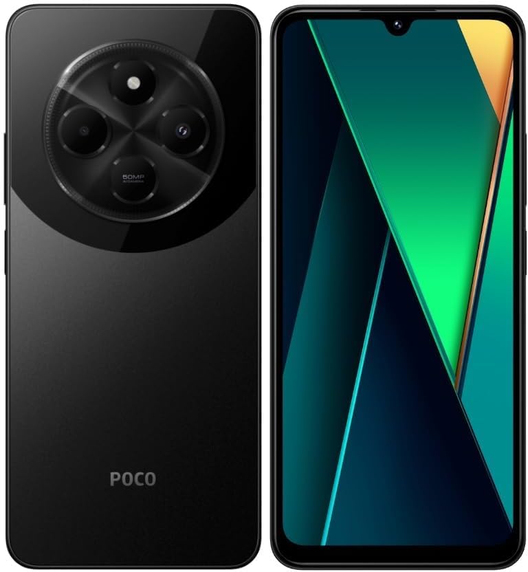 Xiaomi Poco C75 - 8+256 GB, 6.88" Skärm, 120 Hz, Android 14 snart!