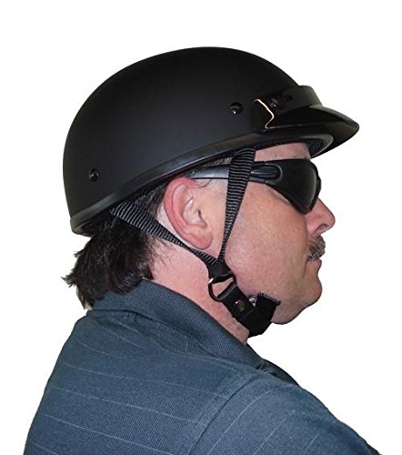 Crazy Al'S FBWP-L Bikerhelmets- World'S Smallest Motorcycle Helmet - Dot Approved Ultra Low Profile Beanie thumb #4