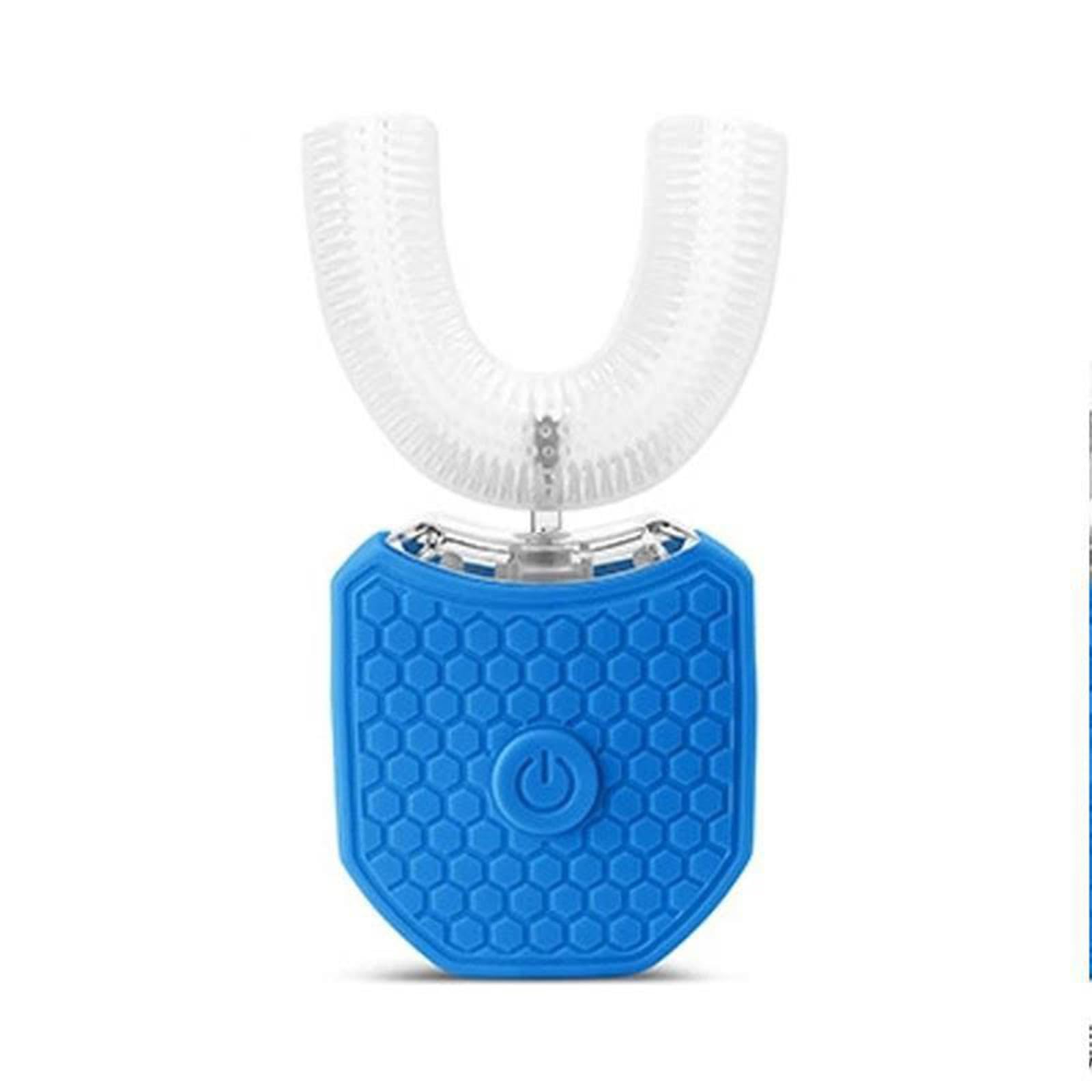 Cepillo de Dientes Eléctrico Totalmente Automático, Frecuencia Variable, Ultrasónico, 360 Grados, Luz Fría en U, Blanqueamiento Dental,A
