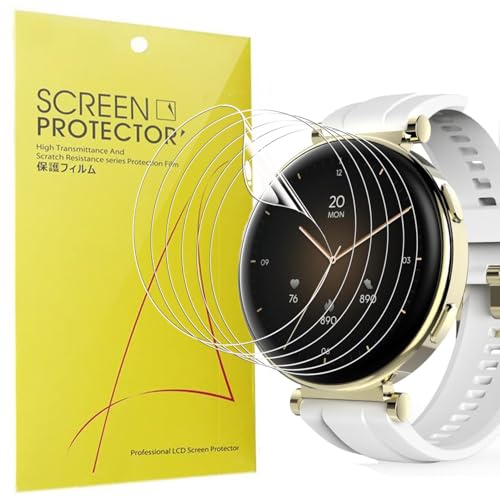 Blueshaweu Schutzfolie Kompatibel mit Hama Smartwatch 7000 1,32“, HD klar Flexible TPU Displayschutzfolie [6 Stück] Kompatibel für Hama 7000 Smartwatch (transparent)