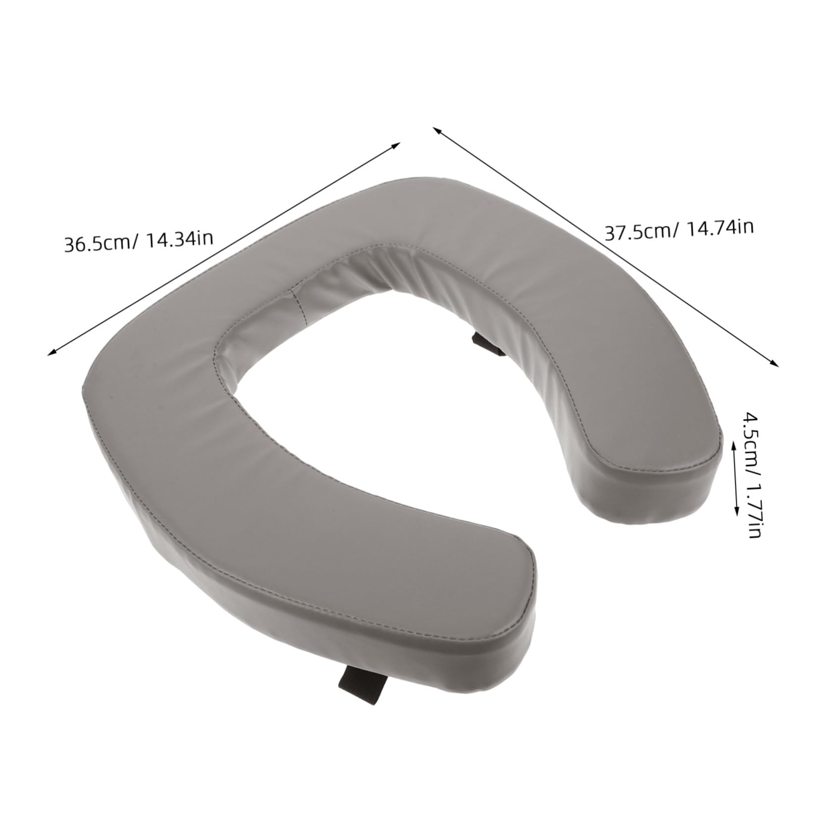 Rialzo Bidet per Anziani in Spugna Cuscino Morbido e Spesso per Bagno Domestico, Supporto Wc Confortevole e Resistente per Utilizzo Quotidiano