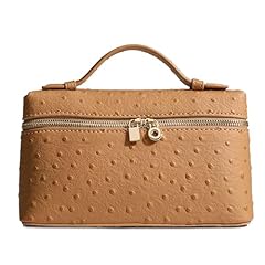 Ostrich Brown (Gold Hardware)