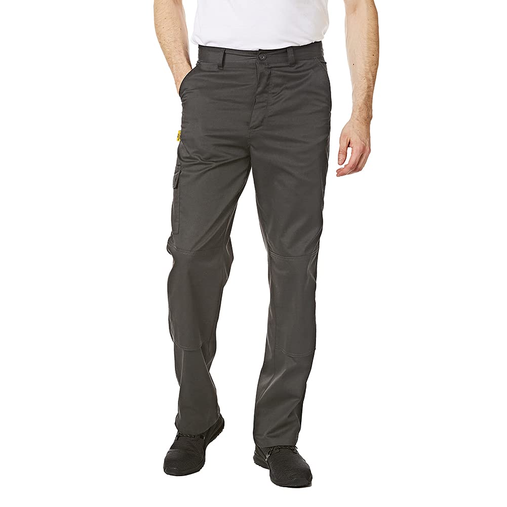Iron Mountain IMPNT100 Ropa de Trabajo para Hombre Heavy Duty Multi Pocket Rodillera Bolsillo Pantalones Cargo Pantalones