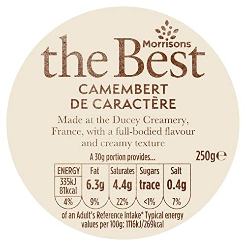 Morrisons The Best French Camembert de Caractere 250g
