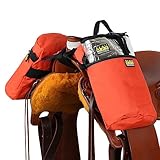 TrailMax Original Pommel Bags, Orange