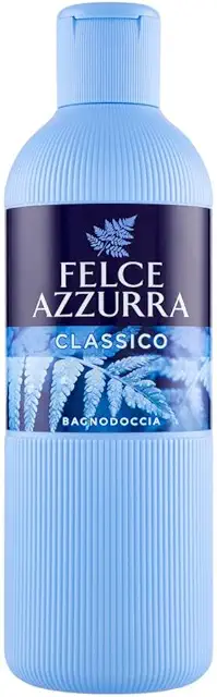 Felce Azzurra Original Shower Bath Classico - pH Neutral Soap for Gentle Skin Care