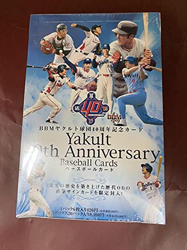 BBM2009 ヤクルト40周年記念カード　新品未開封BOX BBM2009 ヤクルト球団40周年カード レギュラーカード No.16 阿井