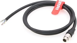 DRRI Hirose 20pin HR25A-9P-20P to Open End Canon Lens Zoom Demand Adapter Servo Cable