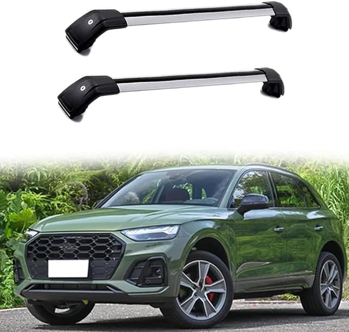 Barres de toit Audi Q5 pour transporter vos skis et coffres de voyage