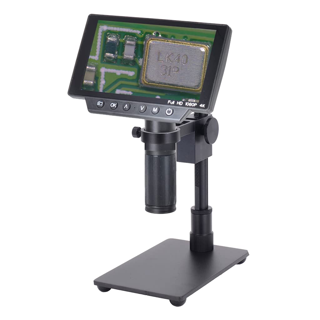 Soporte USB para microscopio, ajustable, profesional, soporte de mesa, marco de mesa de aleación de aluminio
