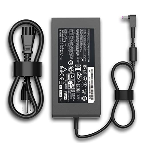 135W AC Charger Fit for Acer AN515-55 53 53AG 52KW 56S8 52H0 77KS 51ZY 73AA 76F5 54Q0 76EA 57NA ADP-135KB T Laptop Power Adapter