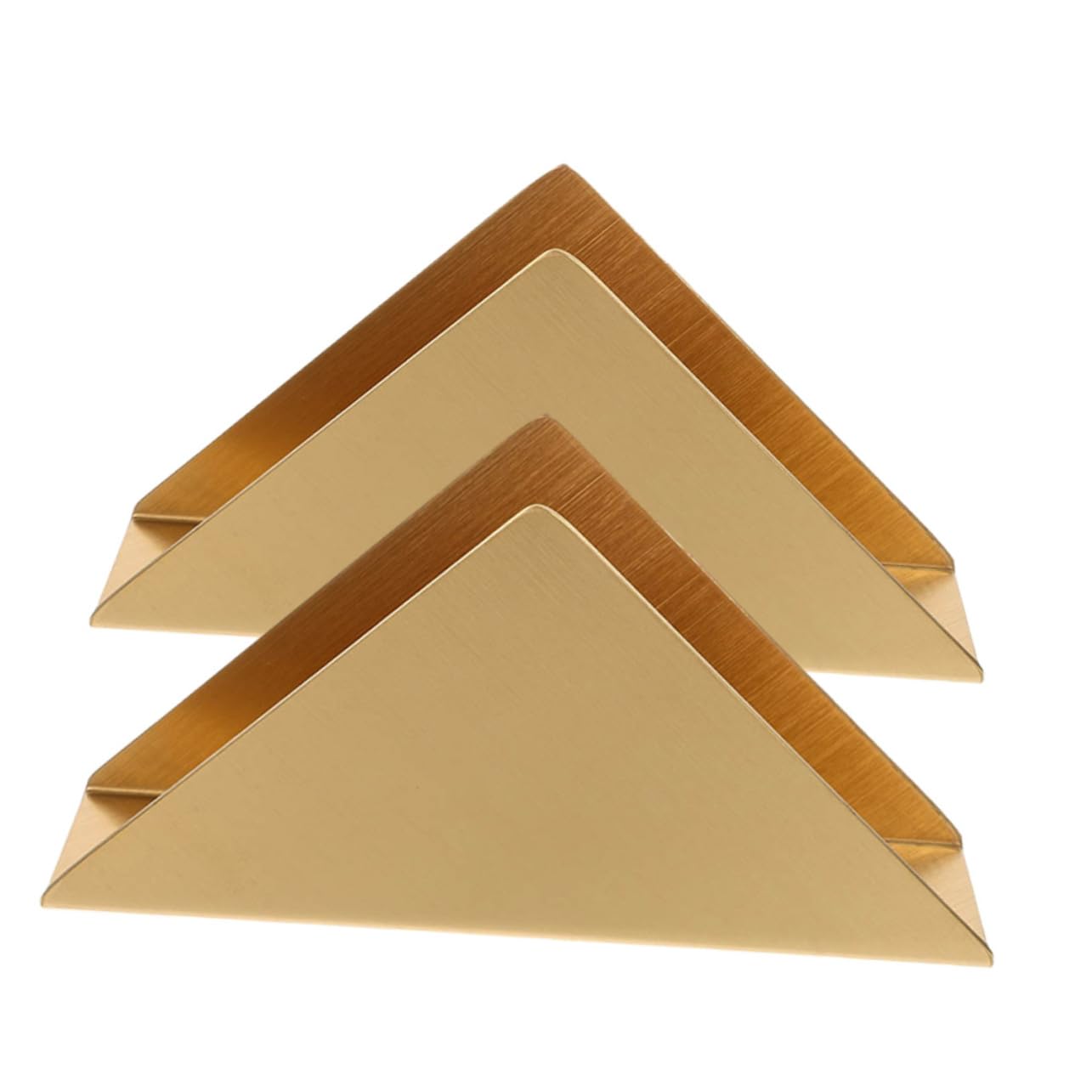 Porte-serviettes de table vertical en acier lot de 2 pièces