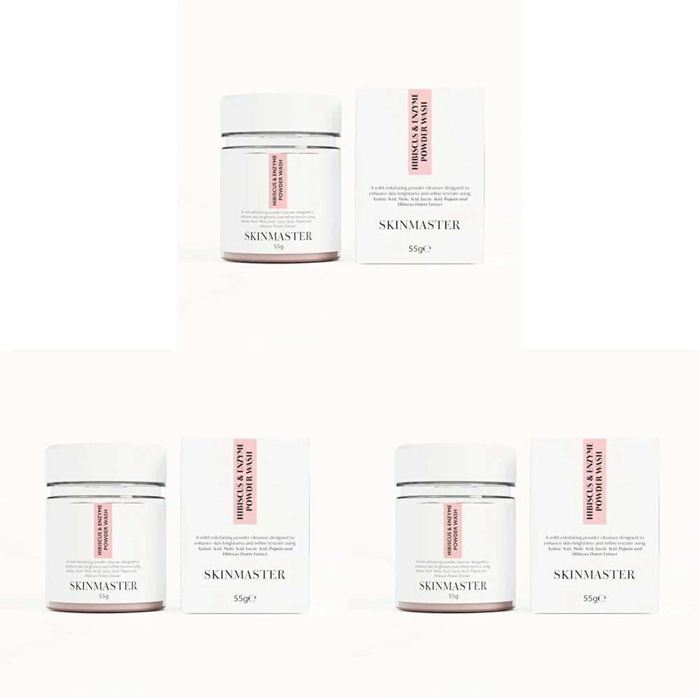 Toz Peeling, Hibiskus ve Enzim Toz Peeling 35 Gram, Arındırıcı ve Aydınlatıcı (3 paketi)
