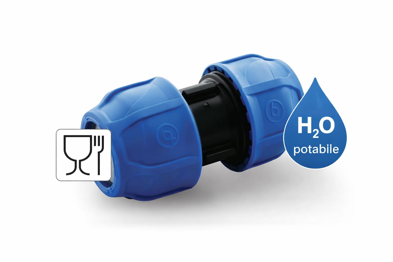 Kit Completo Raccordi per Tubo Irrigazione 40mm PN6 PN10 PN16– Facile Installazione, Alta Tenuta, Ideale per Orto e Agricoltura - manicotti - te - curve - raccordi - valvole - uso potabile