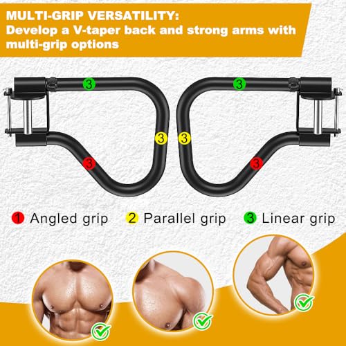 Image of Kipika Power Rack Attachment for 5 /8 inch & 1 inch Holes - Heavy Duty Home Gym Equipment for 2x2 or 3x3 Squat Rack, Adjustable and Easy to Install