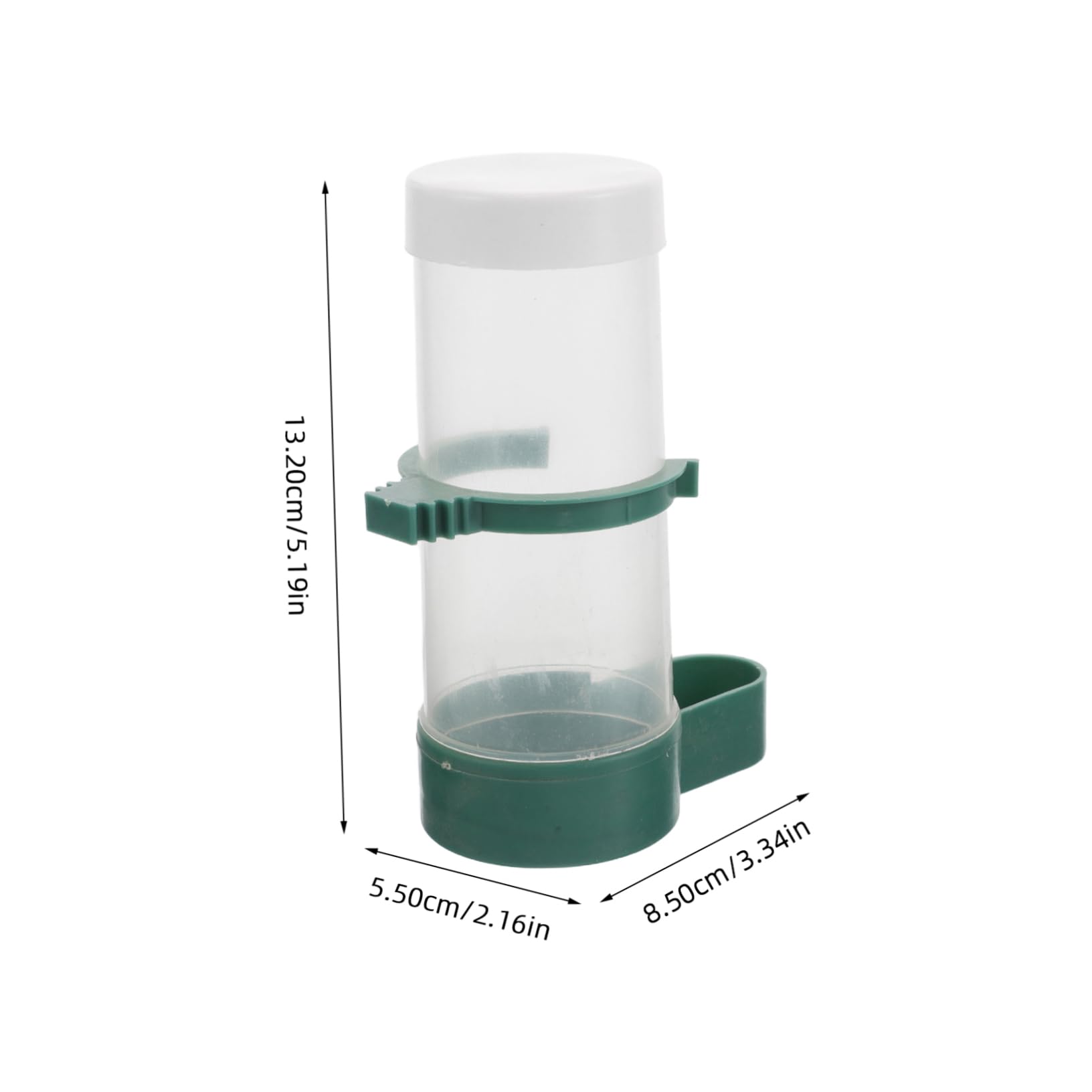 Alasum 20stücke Automatischer Vogelfutterspender Und Wasserspender Für Käfige Praktische Futter Und Wasserbehälter Für Papageien Wellensittiche Nymphensittiche Kanarienvögel Und