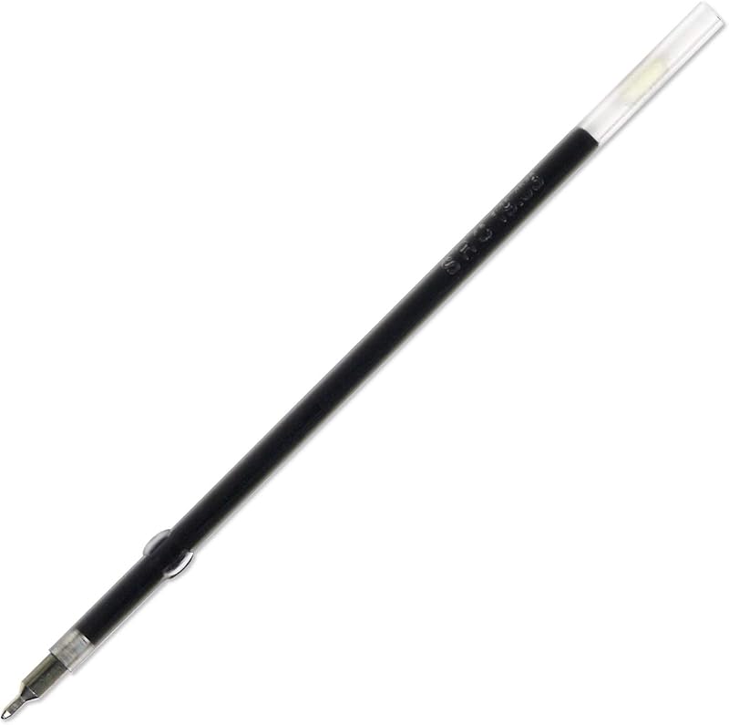 Sakura Crepas Rollerball Pen Refill, Retrico, 0.4 mm, Oil-based, 10 Count Black Ink R-NOB04#49(10)