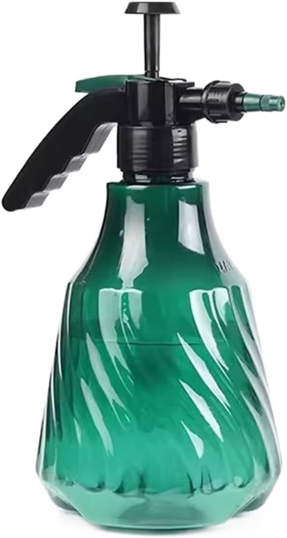さんすいタンク 0.4ガロン手持ち式ガーデン噴霧器、ポンプ圧力水噴霧器、調節可能なノズル付きプラスチックじょうろ、芝生、庭、屋内およ