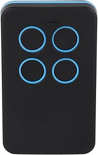 Cloning Key Fob, Universal Cloning Remote Control Key Fob with 4 Buttons, Duplicates and Replaces Remote Controls, for Electric Roller Gate