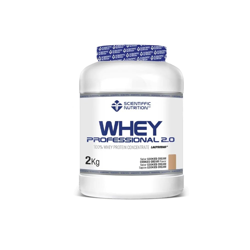 Scientiffic Nutrition Whey Professional 2.0 Proteína en Polvo 100% Pura 2kg Sabor Chocolate