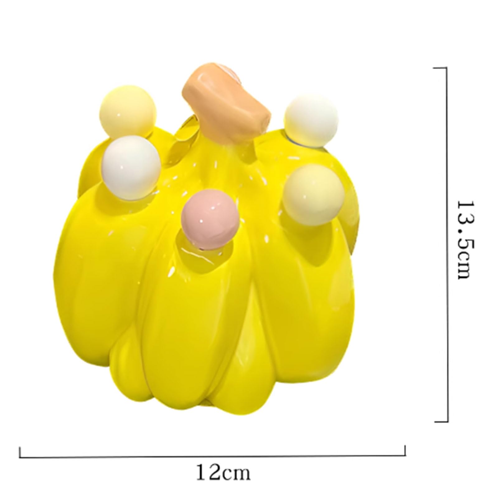 Fourchette à Fruits en Acier Inoxydable Fourchette à Dessert Fourchette à Salade Réutilisables avec Support en Forme de Banane pour Cuisine Sandwich Fromage Fête
