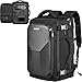 PEKREWS Mavic 3 Pro Case, Expandable Carry-On Drone Bag for DJI RC/N1 Controller, Travel Large Capacity RC Backpack Fits 17.3 Inch Laptop and DJI Fly More Combo Accessories