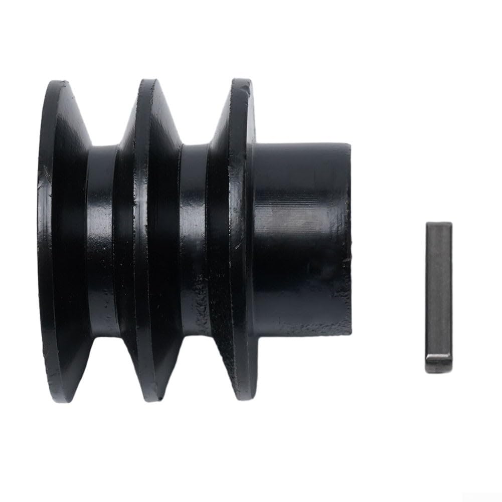 Polea de correa en V doble para motor Honda 168F 170F GX110 GX120 GX160 GX200 7HP, orificio 20 mm