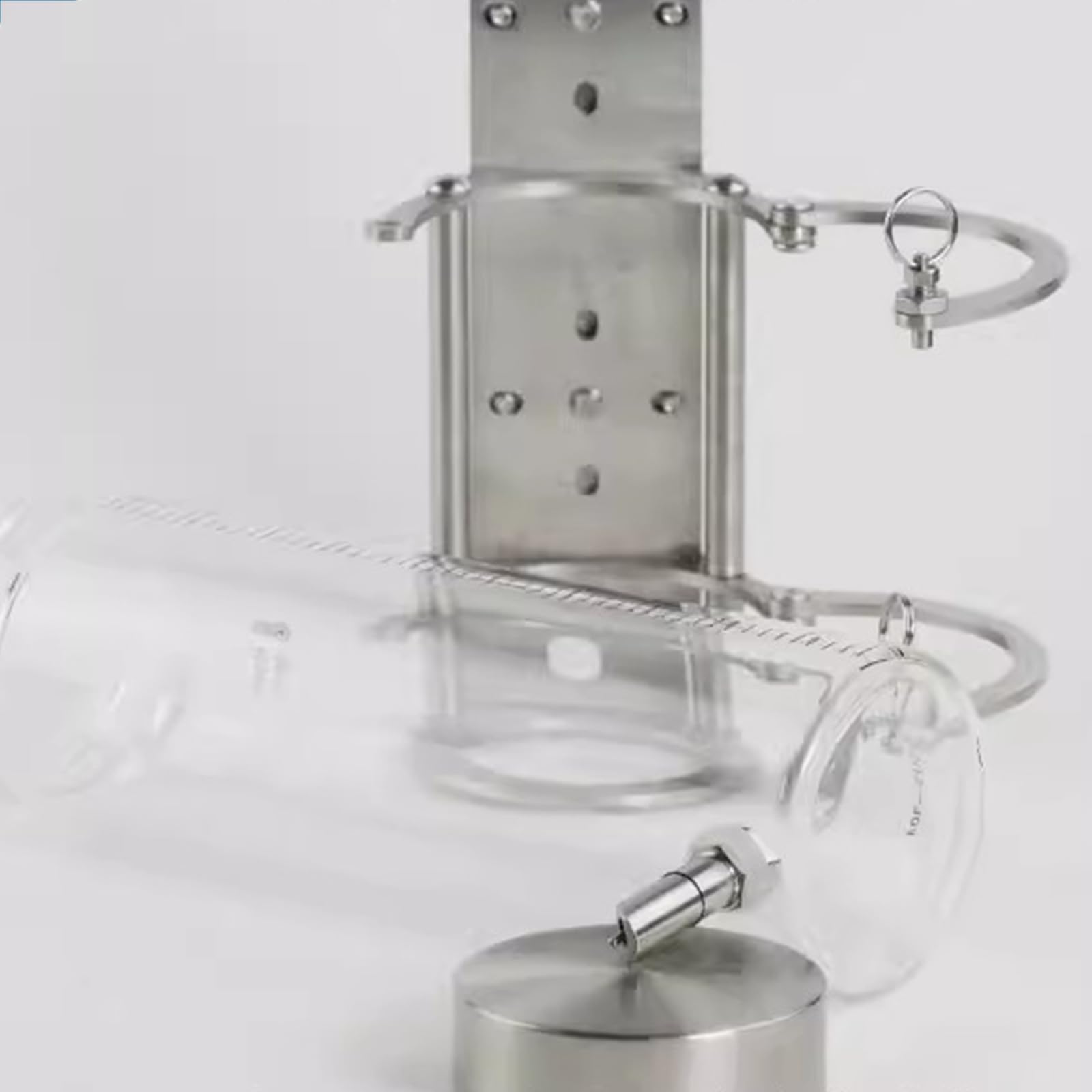 Botella de agua de vidrio para pájaros, dispensador antigoteo con soporte universal para jaula, capacidad de 300 ml, ideal para loros, conejos y roedores