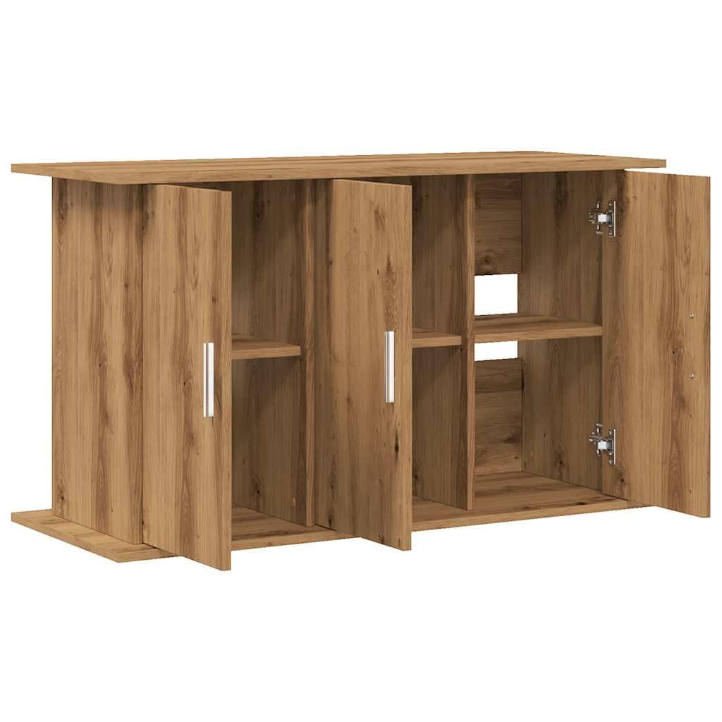 vidaXL Support d'aquarium Chêne Artisanal 101 x 41 x 58 cm Bois