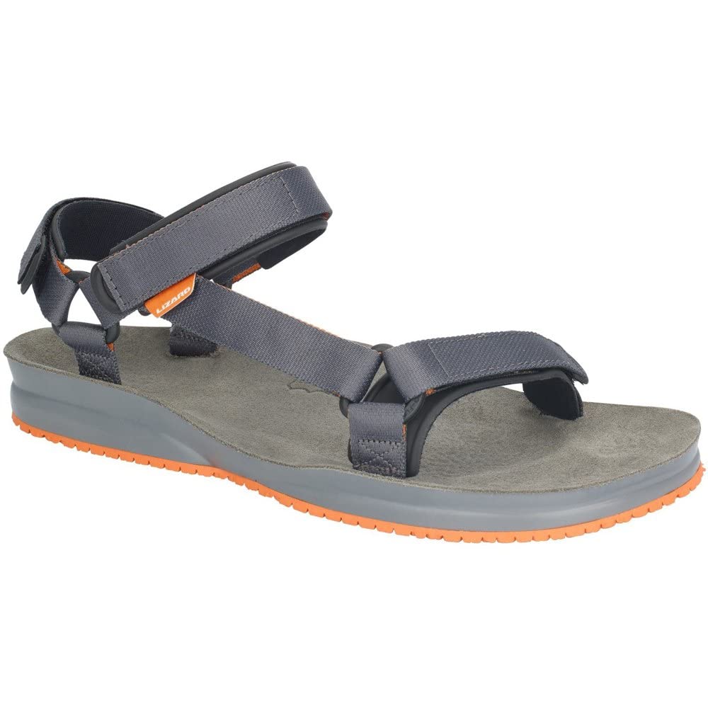 Lizard Sandały dziecięce Sandalia Super Hike dla dzieci odzież sportowa dla dorosłych, Plain Slate Grey, 41 EU