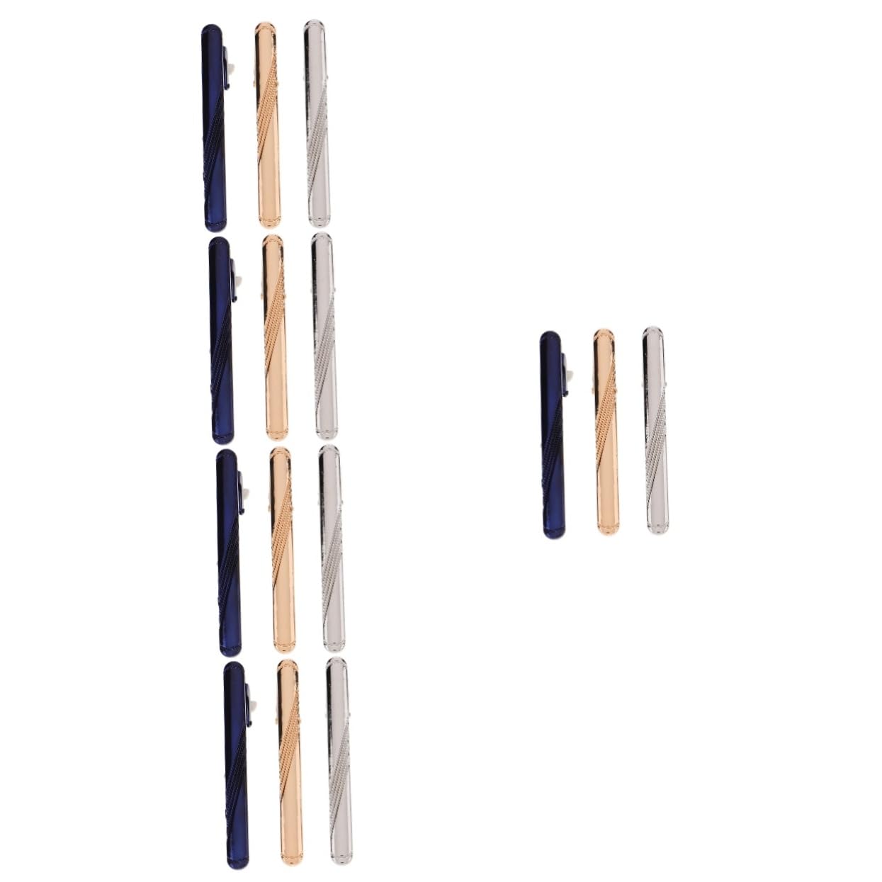 BESPORTBLE Krawattenklammer-set Krawattenverschluss Clips Trauzeugen Hochzeit Herren-krawatten-accessoires Krawattenklammern Regulär Geschäft Business-hemd-clip Kupfer