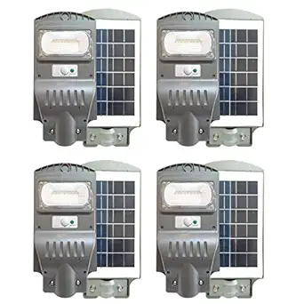 Eureka Technologies 20 Watts LED White Solar Street Light (Pack of 8)