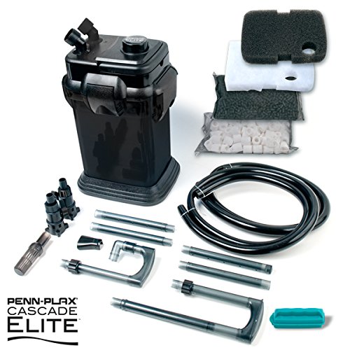 Penn Plax Cascade Canister Aquarium Filter (Cascade Black 500 Elite) Penn Plax Cascade Canister Aquarium Filter (Cascade Black 500 Elite)