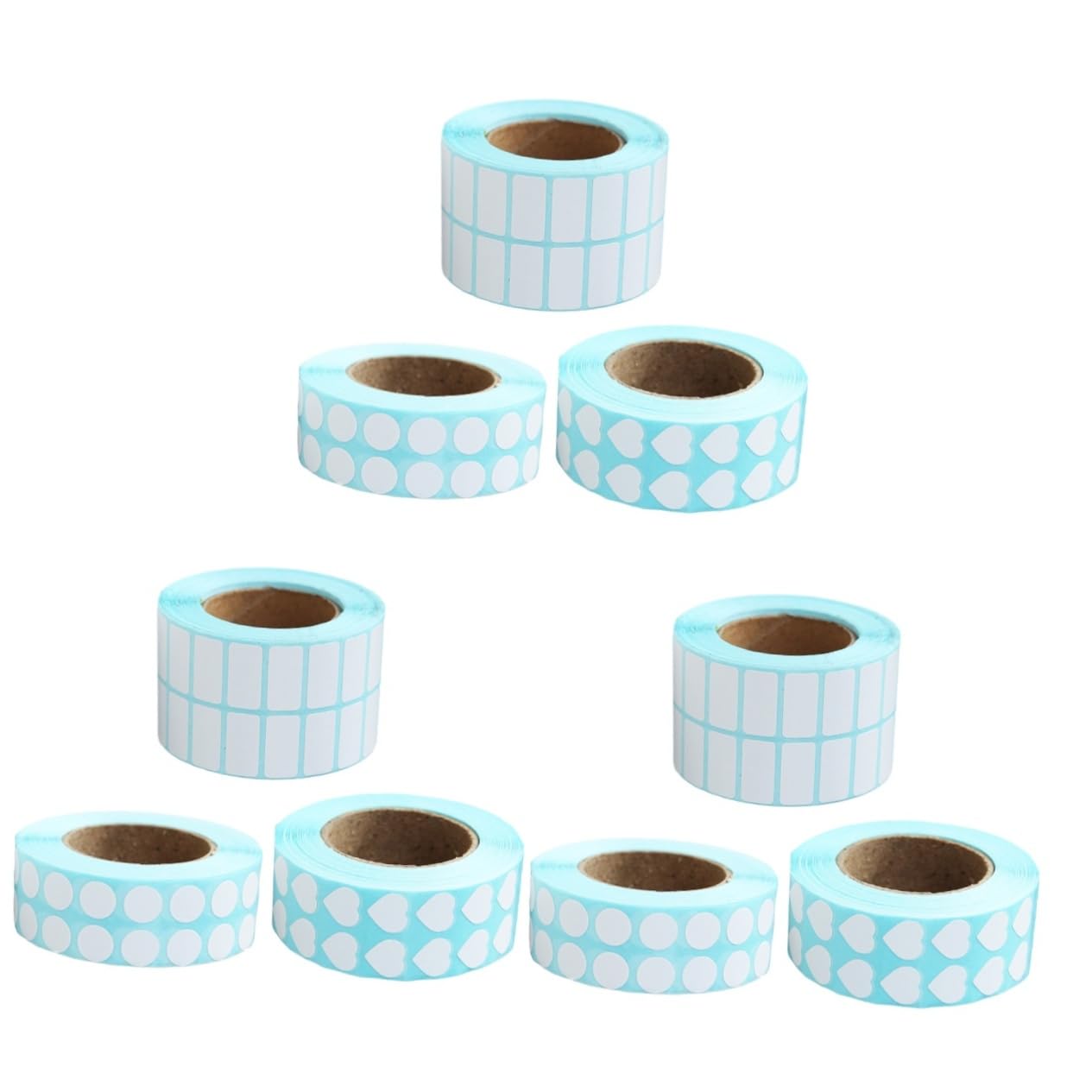 DOITOOL 3 Set Etichette Adesive Vuote Per Adesivi Autoadesivi Per Classificazione E Organizzazione Casa E Ufficio Etichette Per 3 * 3