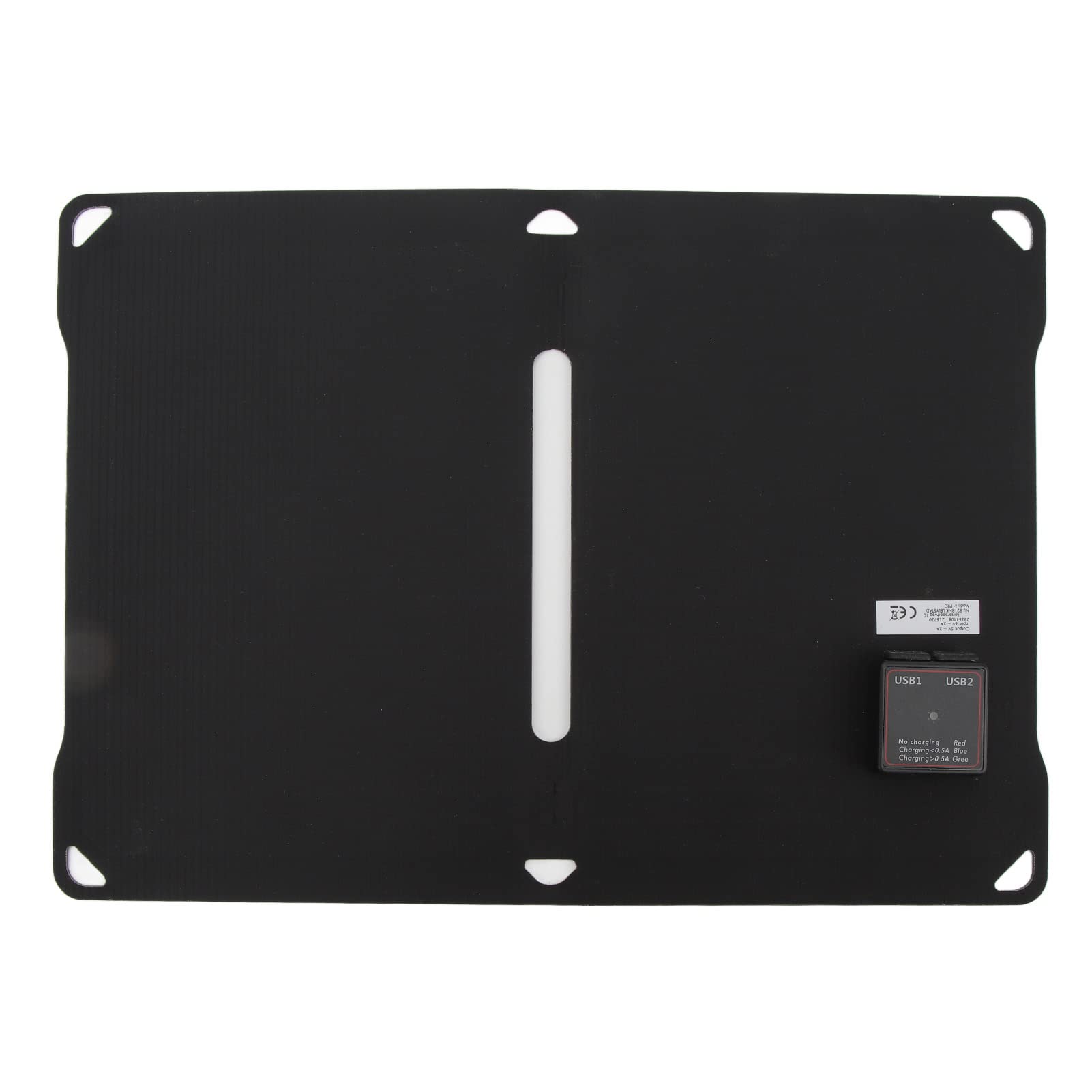 Cargador Solar Impermeable para Camping, 10 W, Diseño Plegable Compacto para Uso en Exteriores, Fuente de Alimentación Ecológica Ligera de 502 G