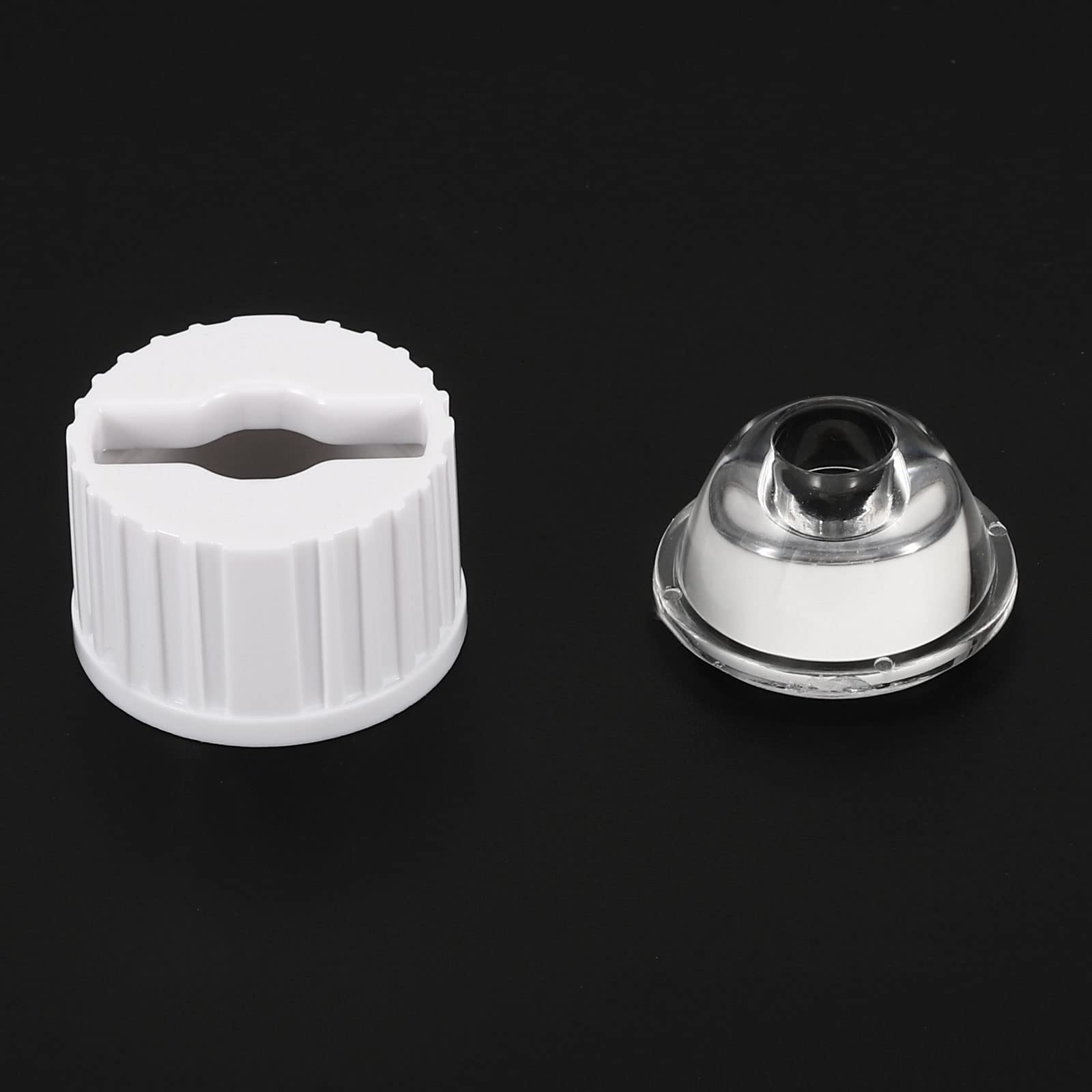 PATIKIL Diameter 29 mm, hoogte 8 mm platte convexe lens, 10 stuks acryl