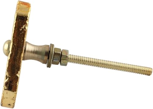 Miniatura 4 de Indian Shelf 4 pomos de tocador hechos a mano, mango turquesa vintage para armarios de cocina, tiradores de cajones de piedra antigua, pomos de